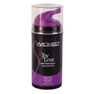 Wicked Sensual Care Toy Love Water Based Gel Lubricant with Purple Dispenser, 3.3 Oz