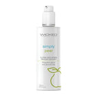 Wicked Simply Pear 4oz: Premium personal lubricant in a white bottle for smooth intimacy