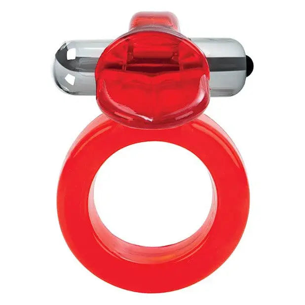 Wireless Clit Flicker Red - Vibrating Ring with Silver Bullet for Ultimate Pleasure