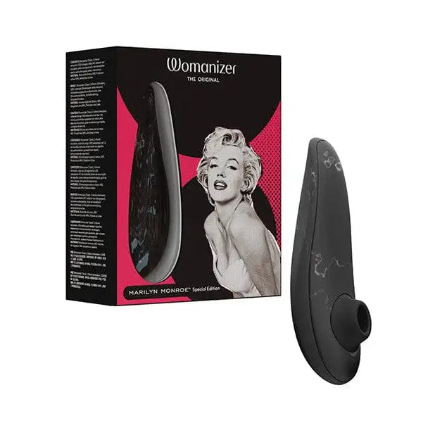 Womanizer Classic 2 Monroe Special Edition - sleek, black, curved personal massager