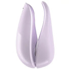 Purple plastic vases showcased with Womanizer LIBERTY Air Clitoral Stimulator for unique appeal