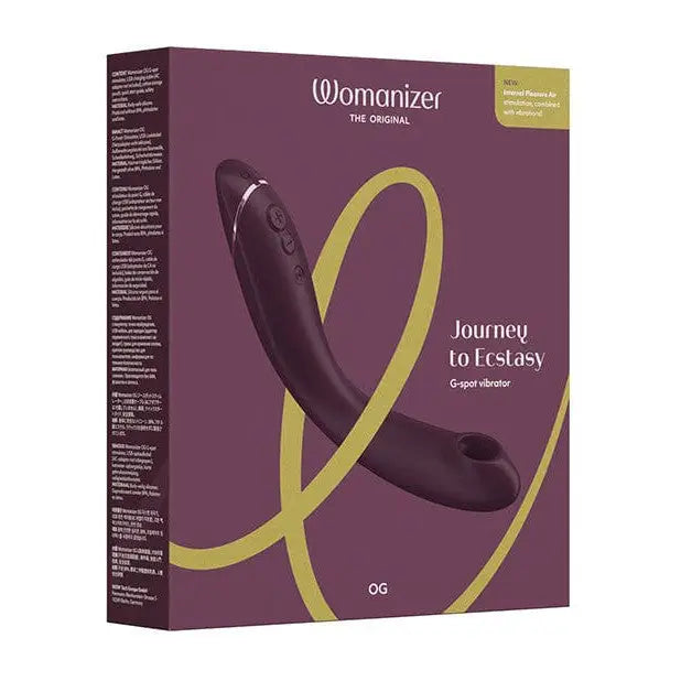 Womanizer Vibrator Womanizer Og Long-handle - Aubergine at the Haus of Shag