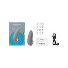 Box with Womanizer STARLET 3, mouse, and remote; pleasure air technology, intensity levels