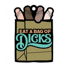 Wood Rocket Air Freshener Bag of Dicks - Party Supplies