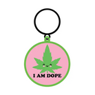 Wood Rocket I Am Dope - Pink/green - Keychains