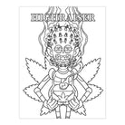 WoodRocket Coloring Book Wood Rocket Killer Buds Adult Coloring Book at the Haus of Shag