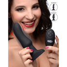 Swell Plug Worlds First Remote Control Inflatable 10x Vibrating Curved Silicone Anal Plug at the Haus of Shag