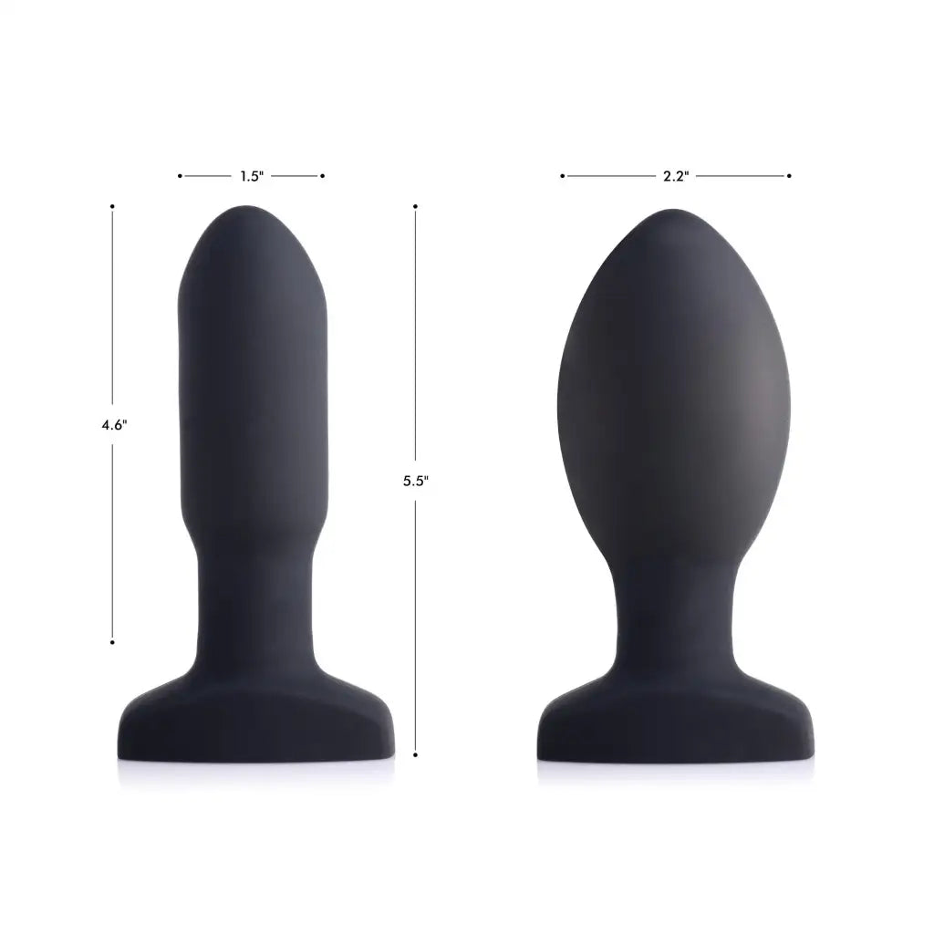 Swell Plug Worlds First Remote Control Inflatable 10x Vibrating Missile Silicone Anal Plug at the Haus of Shag