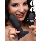 Swell Plug Worlds First Remote Control Inflatable 10x Vibrating Missile Silicone Anal Plug at the Haus of Shag