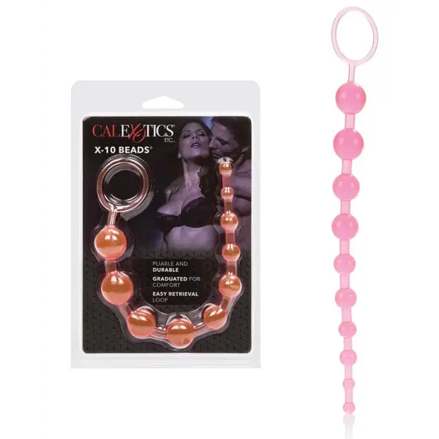 CalExotics Anal Beads Pink X-10 Beads at the Haus of Shag