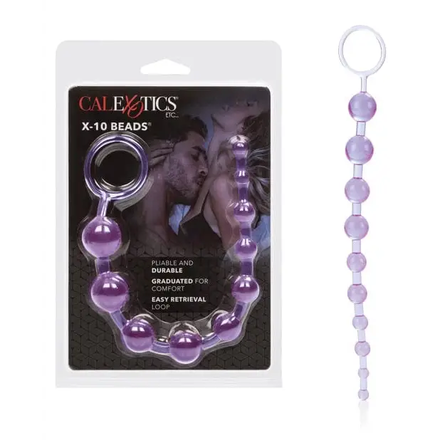 CalExotics Anal Beads Purple X-10 Beads at the Haus of Shag