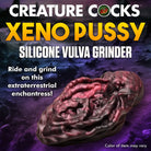 Silicone alien vulva toy for non-penetrative pleasure - Creature Cocks Xeno Pussy Vulva