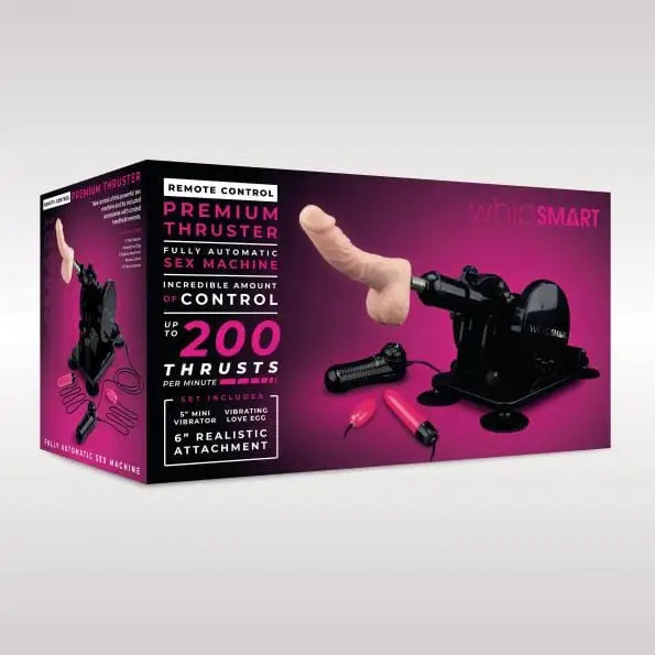 XGen Thrusting Machine Black XGen Whip Smart Deluxe Adjustable Thrusting Machine Set at the Haus of Shag