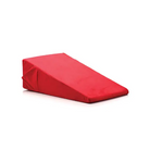 Red Xl Love Cushion made of water-resistant, high-density foam with a soft outer layer