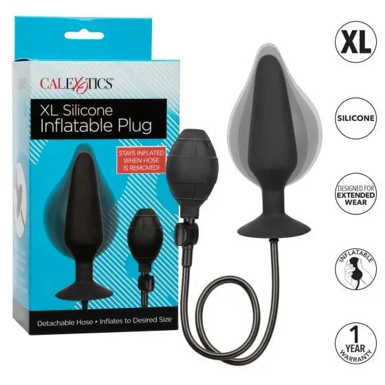 CalExotics Sextoys for Men Xl Silicone Inflatable Plug at the Haus of Shag