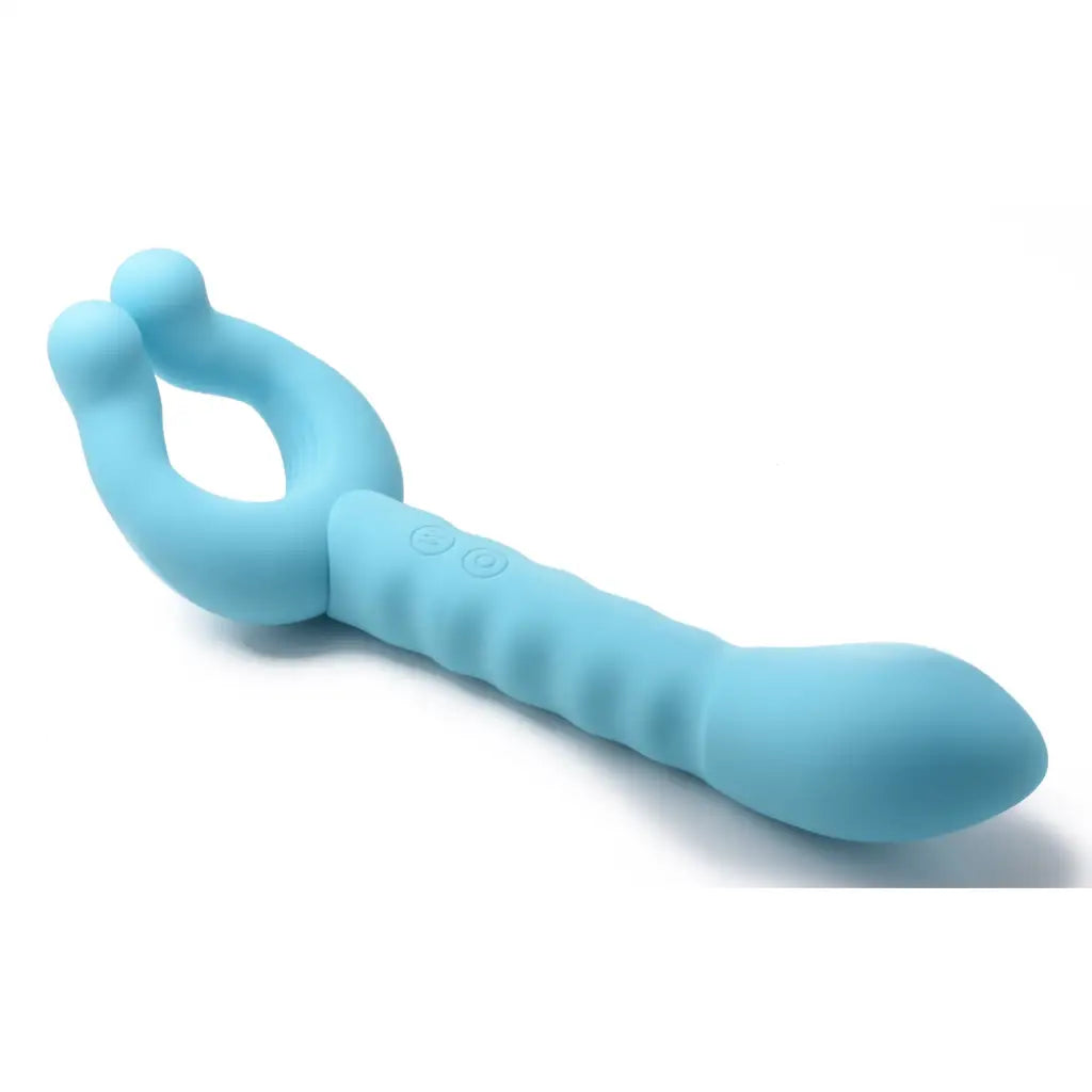 Frisky Vibrator Yass! Vibe Dual-ended Silicone Vibrator at the Haus of Shag