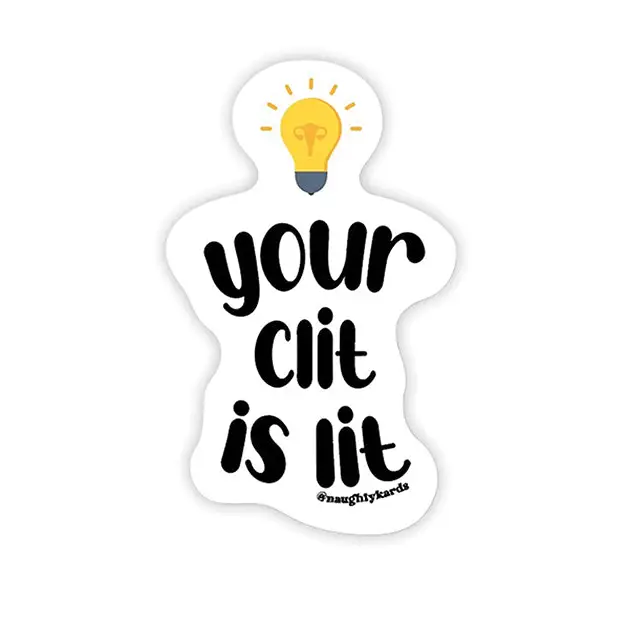 Your Clit is Lit Sticker 3-Pack - Body Stickers