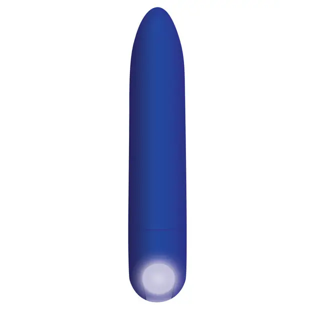 Zero Tolerance All Mighty Rechargeable Bullet Vibrator Blue - Bullet Vibrator