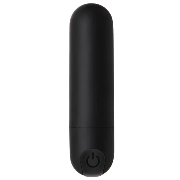 Zero Tolerance All Powerful Rechargeable Bullet Vibrator Black - Manual Stroker