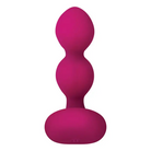 Zero Tolerance Bubble Butt Rechargeable Remote-Controlled Inflatable Vibrating Beaded Anal Plug - Pink - Inflatable