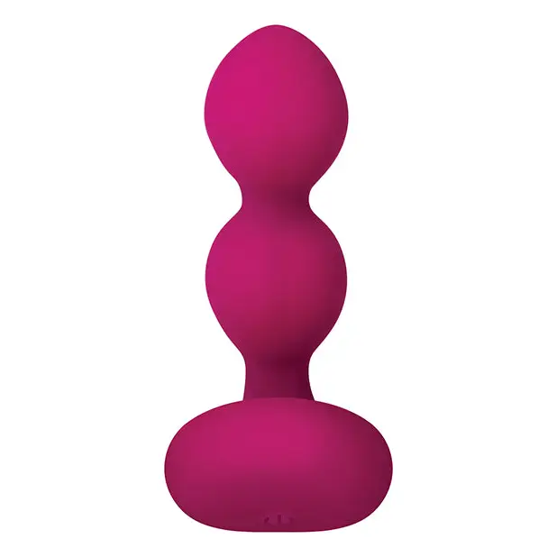 Zero Tolerance Bubble Butt Rechargeable Remote-Controlled Inflatable Vibrating Beaded Anal Plug - Pink - Inflatable