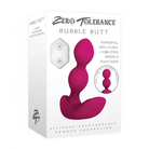 Zero Tolerance Bubble Butt Rechargeable Remote-Controlled Inflatable Vibrating Beaded Anal Plug - Pink - Inflatable