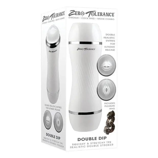 Zero Tolerance Double Dip Stroker with dual openings for enhanced adult pleasure