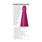 Zero Tolerance Everest Advanced Cone-Shaped Anal Plug - Red - Butt Plug