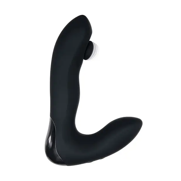 Zero Tolerance Tap It Rechargeable Remote-Controlled Tapping Vibrating Silicone Prostate Massager Black - Powered Butt