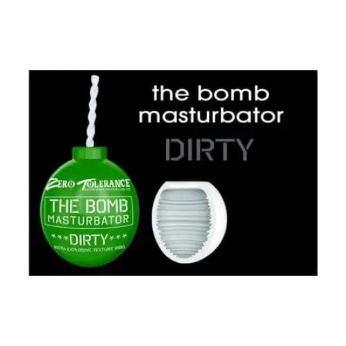 Zero Tolerance Manual Stroker Green Zero Tolerance The Bomb Masturbator -Dirty at the Haus of Shag