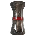 Hourglass-shaped Zero Tolerance Vortex Stroker with metal exterior and red band