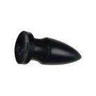 Zero Tolerance Titan Advanced Bullet-Shaped Anal Plug - Black - Butt Plug