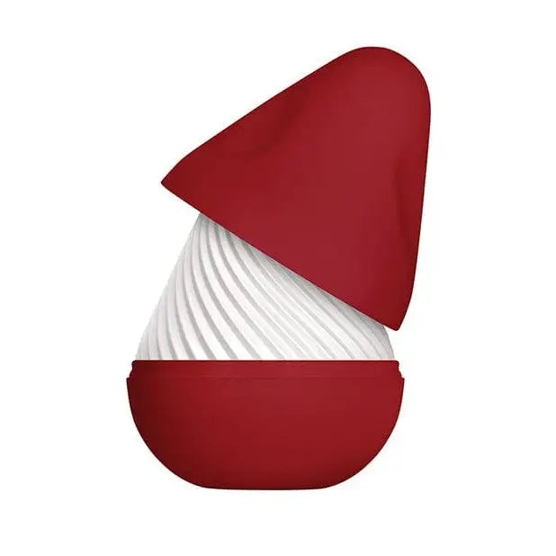 Red and white striped baby seat in Zero Tolerance Vesuvias Stroker product display