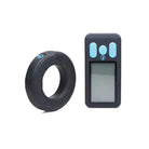 Zeus E-Stim Pro Silicone Cock Ring Vibe with Remote Control Unit and Display Screen