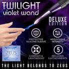 Zeus Ultra Neo Violet Wand 10 Piece Set: powerful device for versatile control and use