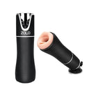 ZOLO Automatic Blowjob male sex toy with upright and horizontal models displayed