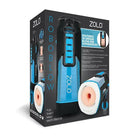 ZOLO Blowbot: Male personal pleasure device with electronics and interchangeable attachments