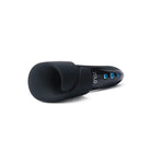 ZOLO Edgemaster: Black electronic device with curved shape and three blue buttons