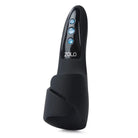 Black ZOLO Edgemaster massager with three blue buttons labeled ’ZOLO’