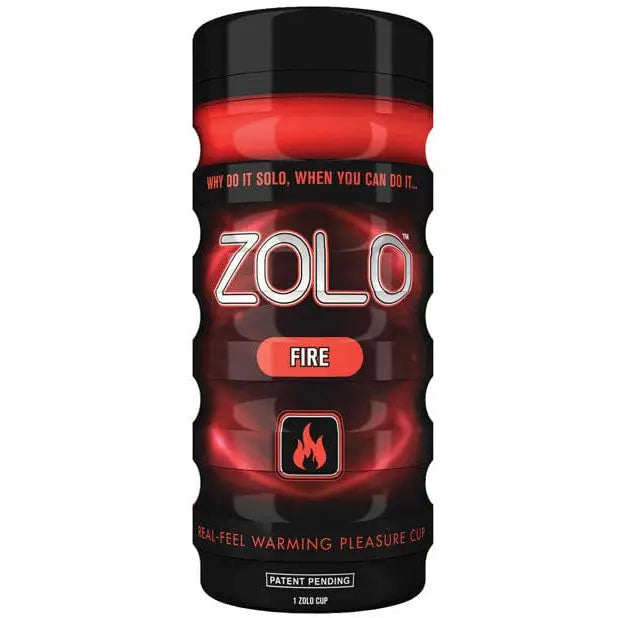 ZOLO Manual Stroker Red ZOLO Fire Pleasure Cup at the Haus of Shag