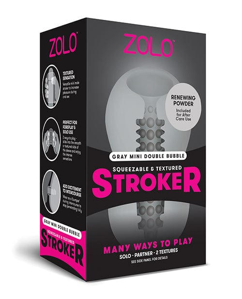 ZOLO Manual Stroker Gray Zolo Mini Double Bubble Stroker at the Haus of Shag