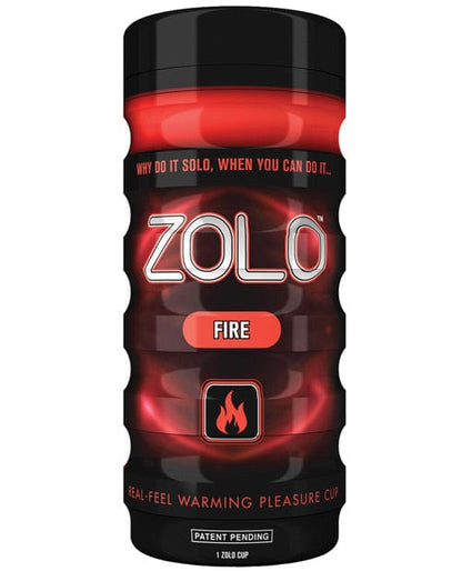 ZOLO Manual Stroker Red ZOLO Fire Pleasure Cup at the Haus of Shag