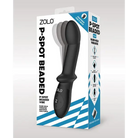 Xgen Anal Products Zolo P Spot Beaded Vibe - Black at the Haus of Shag