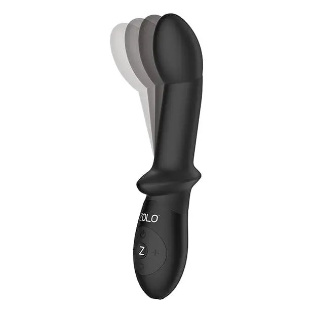 Xgen Anal Products Zolo P Spot Beaded Vibe - Black at the Haus of Shag