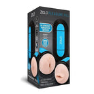 ZOLO Powered Stroker Vanilla ZOLO Pleasure Pill Double Ended Vibrating Stimulator at the Haus of Shag