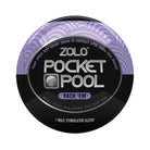 ZOLO Manual Stroker Purple ZOLO Pocket Pool Stimulator Sleeve at the Haus of Shag