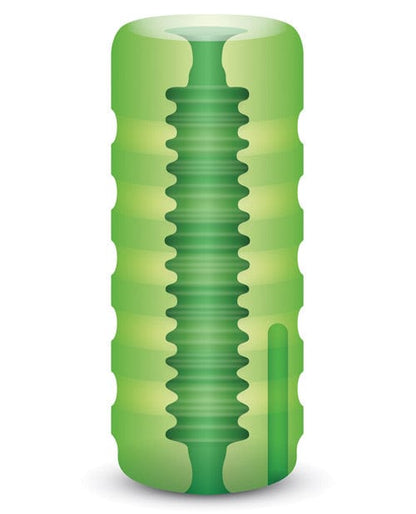 ZOLO Powered Stroker Green ZOLO Original Squeezable Vibrating Stroker at the Haus of Shag