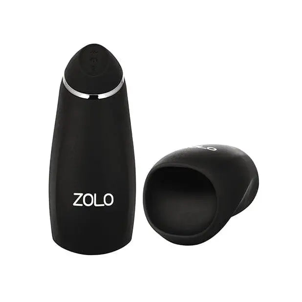 Black ZOLO Stickshift device with sleek elongated design and detachable cap