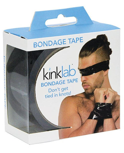 Kinklab Bondage Blindfolds & Restraints Kinklab Bondage Tape - Black at the Haus of Shag