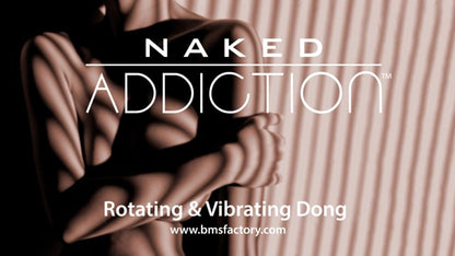 Naked Addiction 7" Rotating & Vibrating Dildo with Remote Control